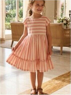 Pink chicken size 5 dress